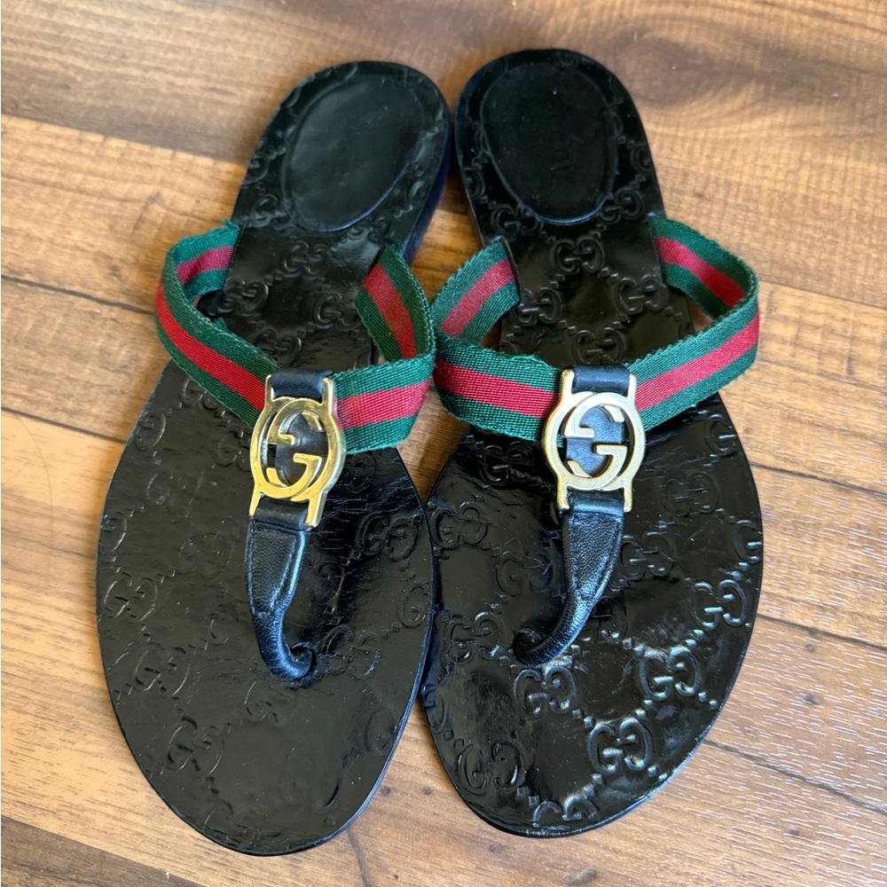 Women's GG Thong Sandals